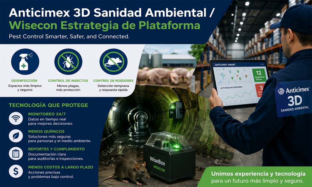 Anticimex 3d sanidad ambiental / wisecon estrategia de plataforma