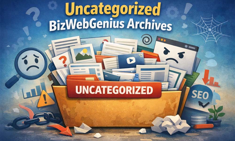 Uncategorized BizWebGenius Archives: Why They Hurt Your Site (And How to Fix Them)