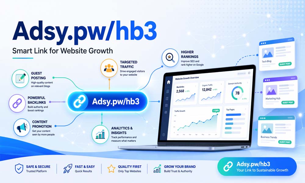 Adsy.pw/hb3: How This Smart Link Helps Websites Grow