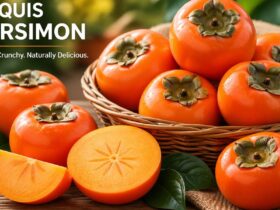 Caquis Persimon: The Bright Orange Fruit You Can Eat Like an Apple