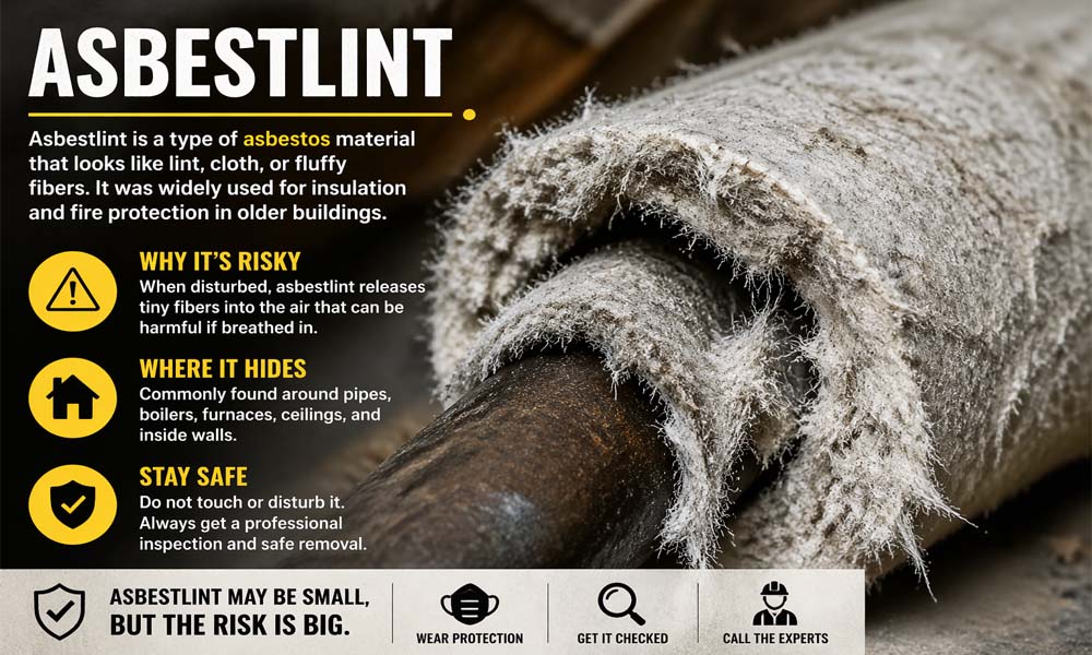 Asbestlint: Where It Hides and Why It Can Be Risky