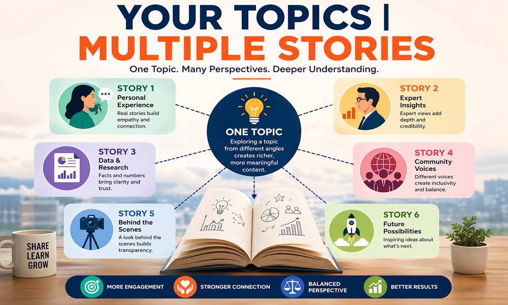 Your Topics Multiple Stories: Why One Topic Needs More Than One Story