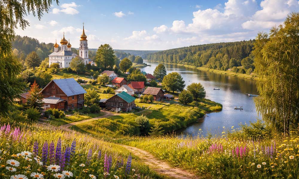 Mebalovo: A Beautiful Village and a Smart Way to Solve Problems