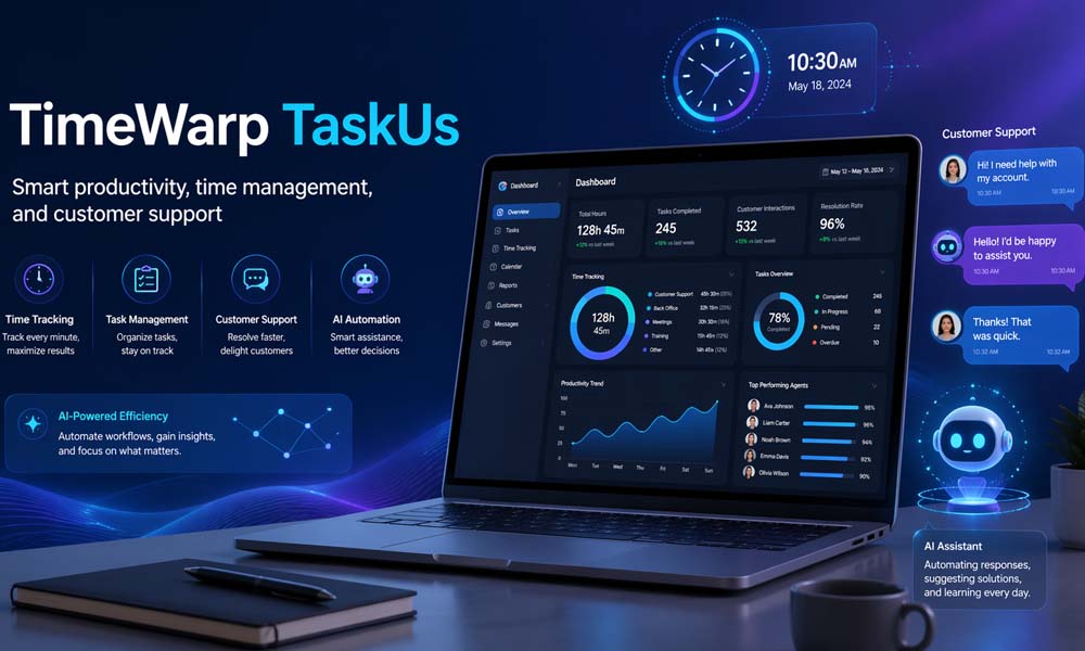 TimeWarp TaskUs: How This Smart Tool May Help Save Time Every Day