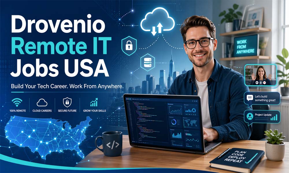 Drovenio Remote IT Jobs USA: The Easy Guide To Working In Tech From Home