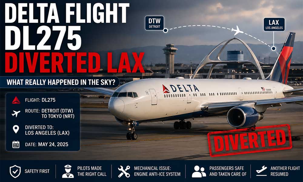 Delta Flight DL275 Diverted LAX: What Really Happened in the Sky?