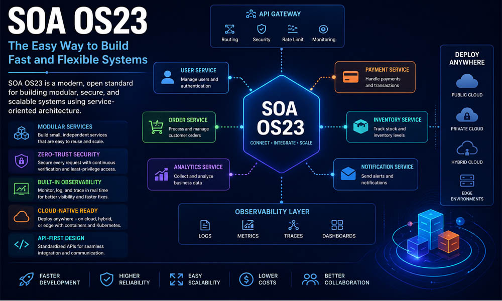 SOA OS23: The Easy Way to Build Fast and Flexible Systems