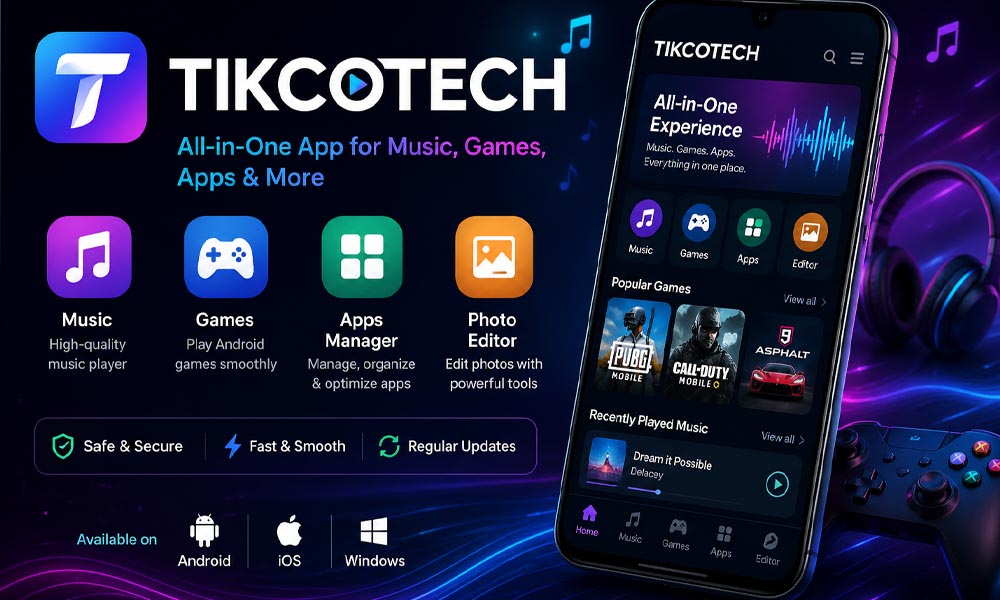 Tikcotech: The Smart App for Music, Games, and More