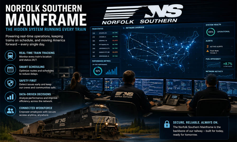 Norfolk Southern Mainframe: The Hidden System Running Every Train