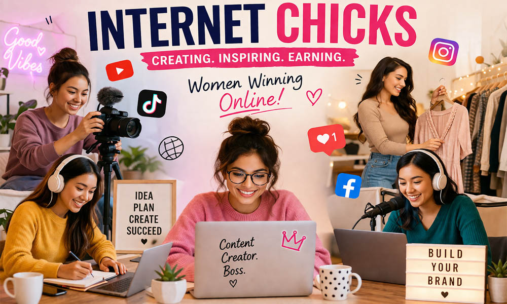 Internet Chicks: How Women Are Winning Big Online in 2025