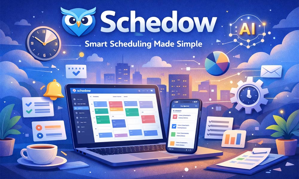 Schedow: The Easy Way to Manage Your Time Without Stress