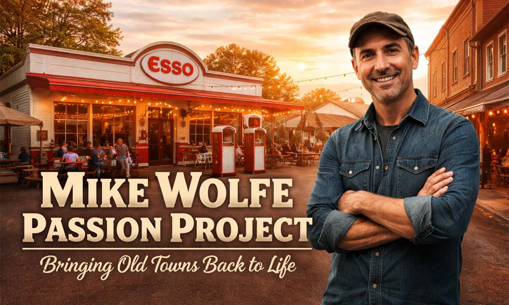 Mike Wolfe Passion Project: How He’s Bringing Old Towns Back to Life