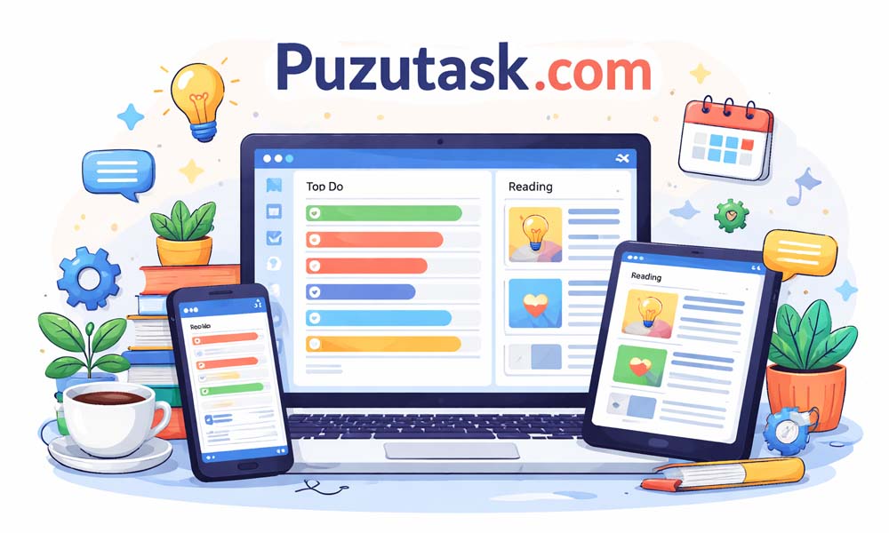 Puzutask Com: The Easy All-in-One Platform for Work, Tasks, and Learning