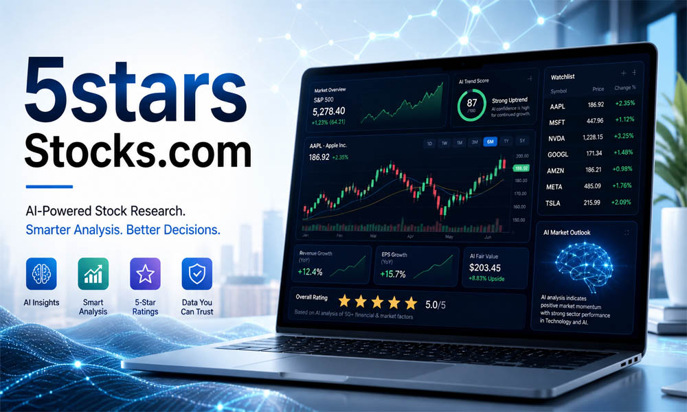5stars Stocks.com: The Simple AI Tool Changing Stock Research