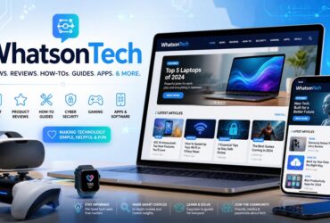 WhatsonTech: The Friendly Website That Makes Tech Easy for Everyone