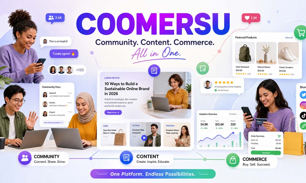 Coomersu: The Smart Way to Mix Community, Content, and Commerce