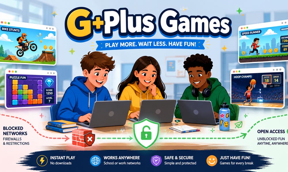G Plus Games: How Students Play Games Even on Blocked Networks