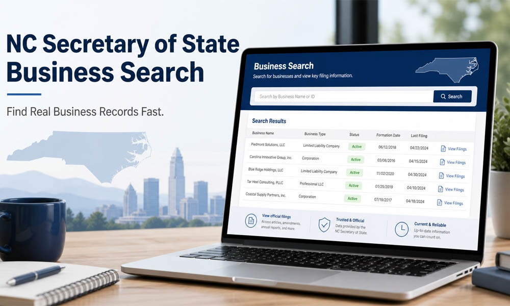 NC Secretary Of State Business Search: How To Find Real Business Records Fast