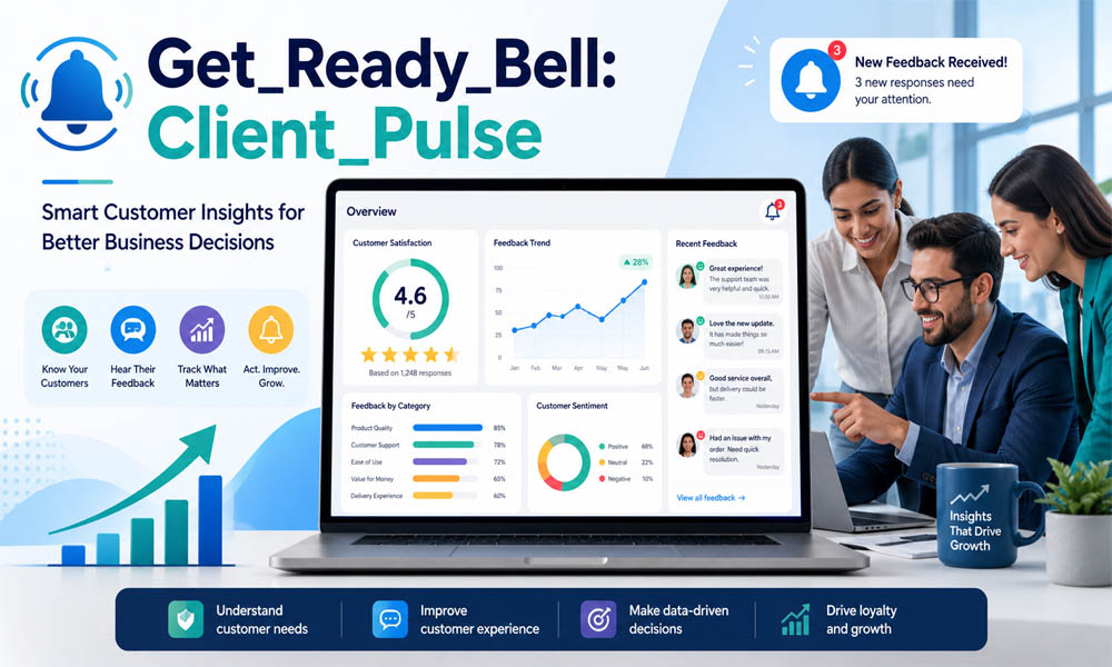Get_Ready_Bell:Client_Pulse: The Smart Tool That Helps Businesses Understand Customers Better