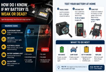 How Do I Know If My Battery Is Weak or Dead?