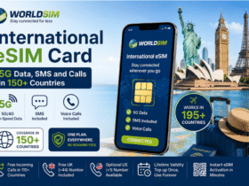 International eSIM Card Delivers 5G Data, SMS and Calls in 195+ Countries