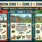 London Zone 1 vs Zone 2 vs Zone 3