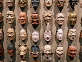 Traditional Japanese Face Masks | Folklore & Fashion