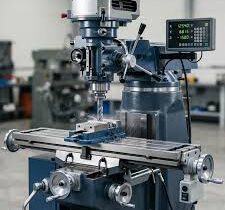 Female engineer inspecting a precision electronic component with ±0.003mm tolerance in a cleanroom CNC workshop.