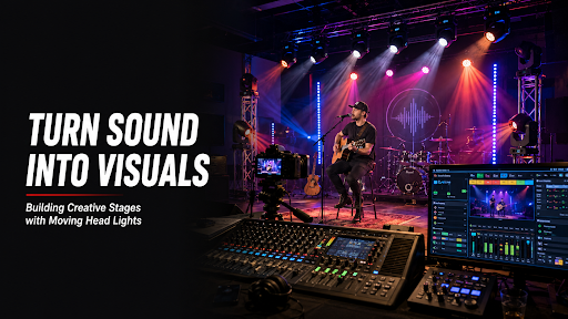 From Audio to Visuals: Building a Creator-Friendly Stage with Moving Head Lights