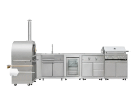 modular outdoor kitchen