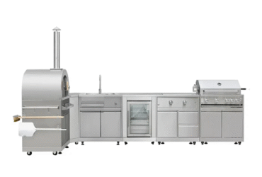 modular outdoor kitchen