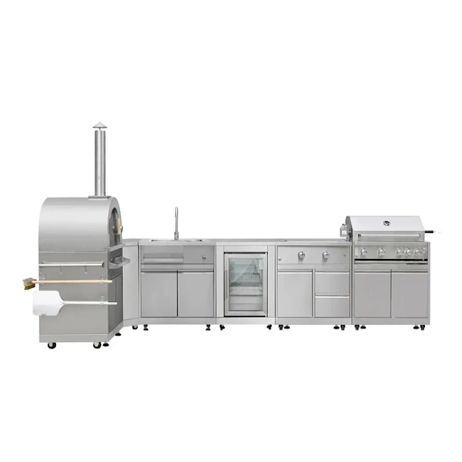 modular outdoor kitchen