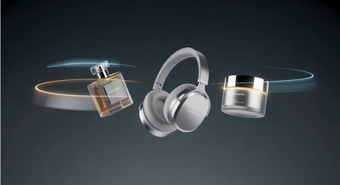 3D product animation examples.