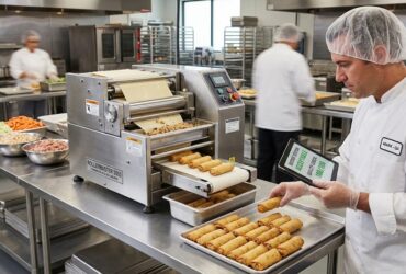 An Output Review for a Commercial Egg Roll Machine