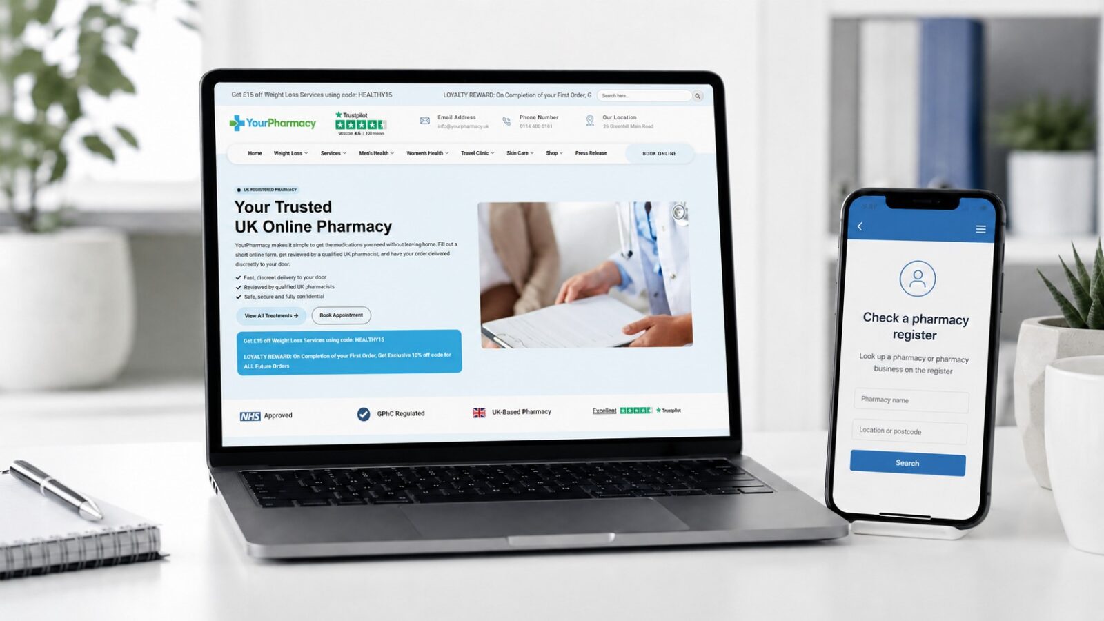 How to Check an Online Pharmacy Is Genuine in the UK