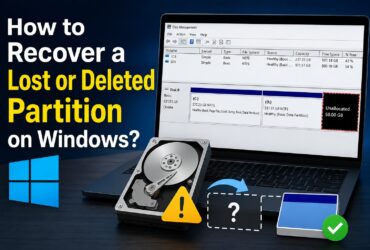 How to Recover a Lost or Deleted Partition on Windows?