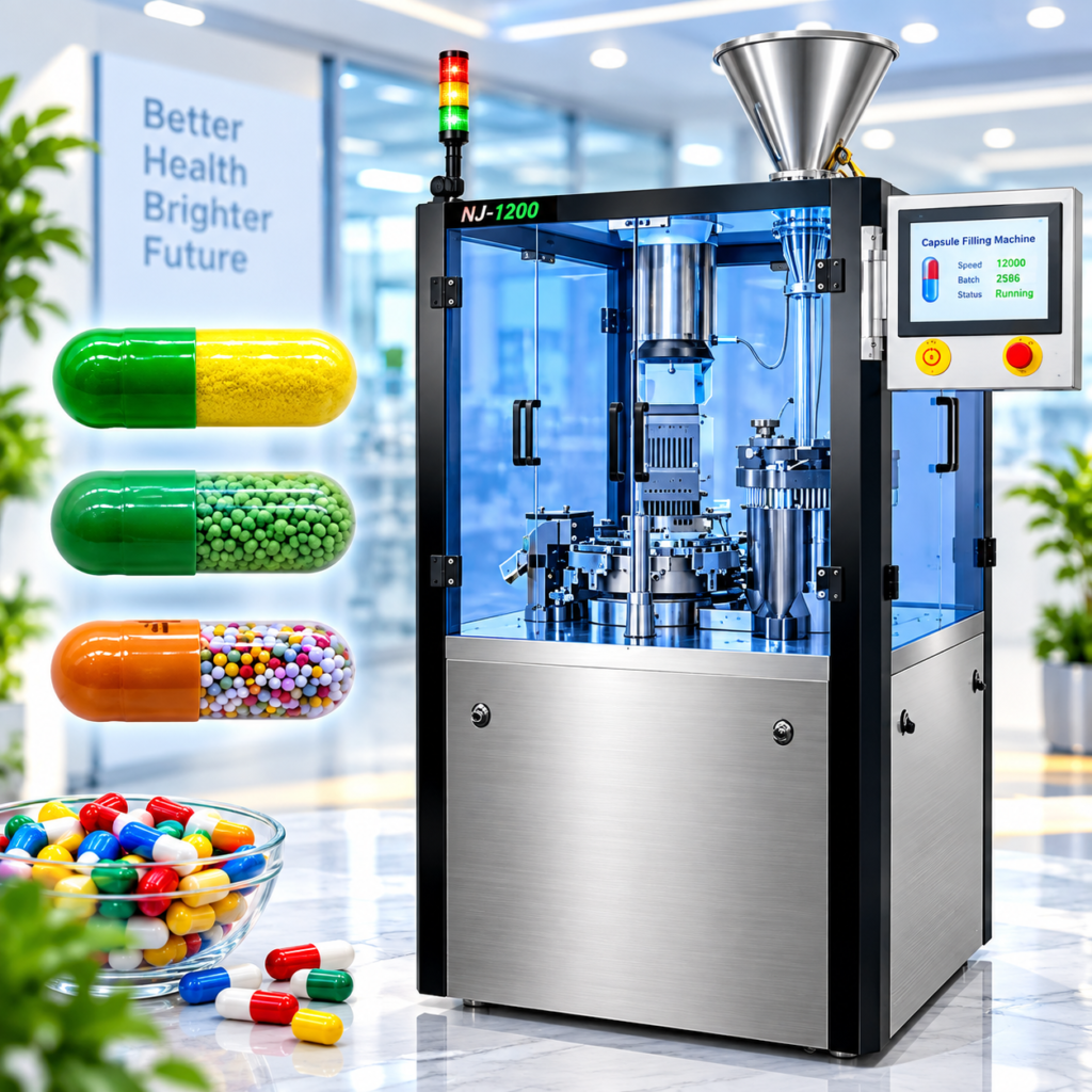 Inside a Modern Capsule Production Floor: How Filling Technology Keeps Production Moving