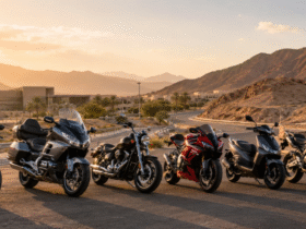 Motorcycles for sale UAE showing different motorcycle categories including sportbike, cruiser, touring, scooter, and off-road bikes